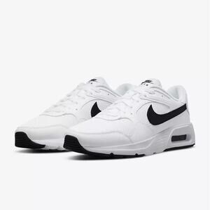 Nike Air Max SC Low Top Running Shoes White Black NEW Womans Size 6.5